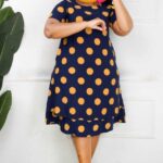 Polka dots Shift Dress